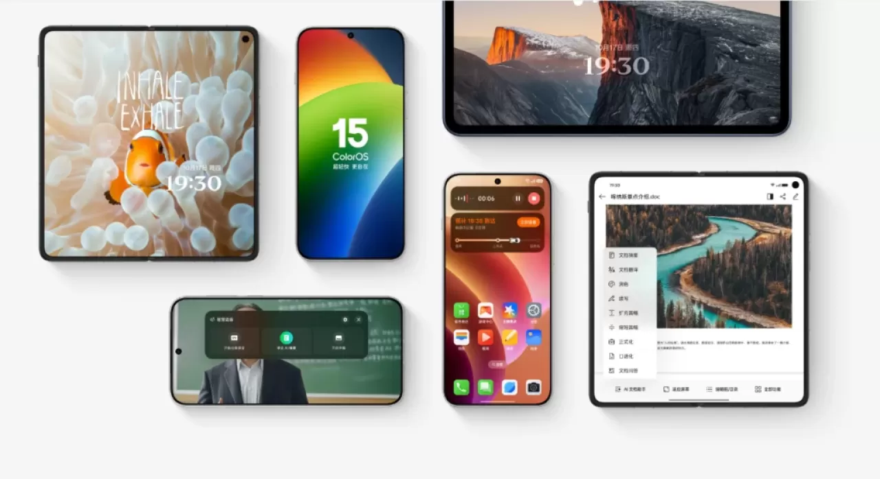 Oppo ve OnePlus Cihazlar için ColorOS 15 Güncelleme Yol Haritası