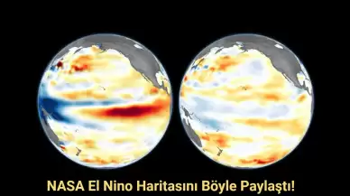El Nino Sıcaklıklarının Haritası NASA Tarafından Böyle Paylaşıldı