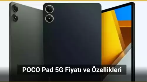 POCO Pad 5G Tanıtıldı: Tanıdık Özellikler, Uygun Fiyat