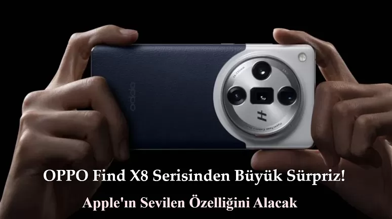 Oppo Find X8 serisi Apple Airdrop desteği sunacak